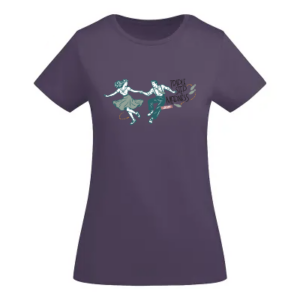 T-shirt lady lilac DANCE