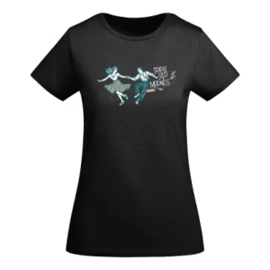 T-shirt lady black DANCE