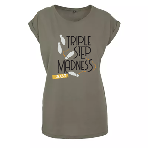 T-shirt ladies olive green