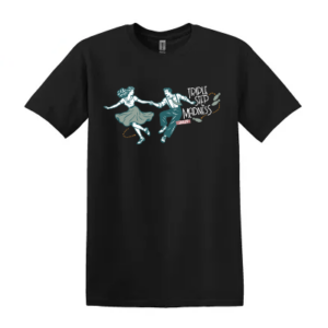 T-shirt black DANCE