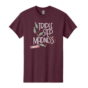 T-shirt bordeaux LOGO